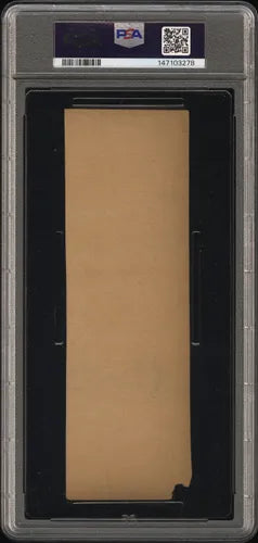 1926 W512 5 Card Strip Uncut Panel With Babe Ruth & Roger Hornsby PSA Authentic