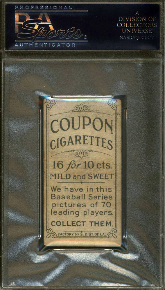 T213 Coupon Cigarettes Type 3 Ty Cobb Batting Detroit PSA 3