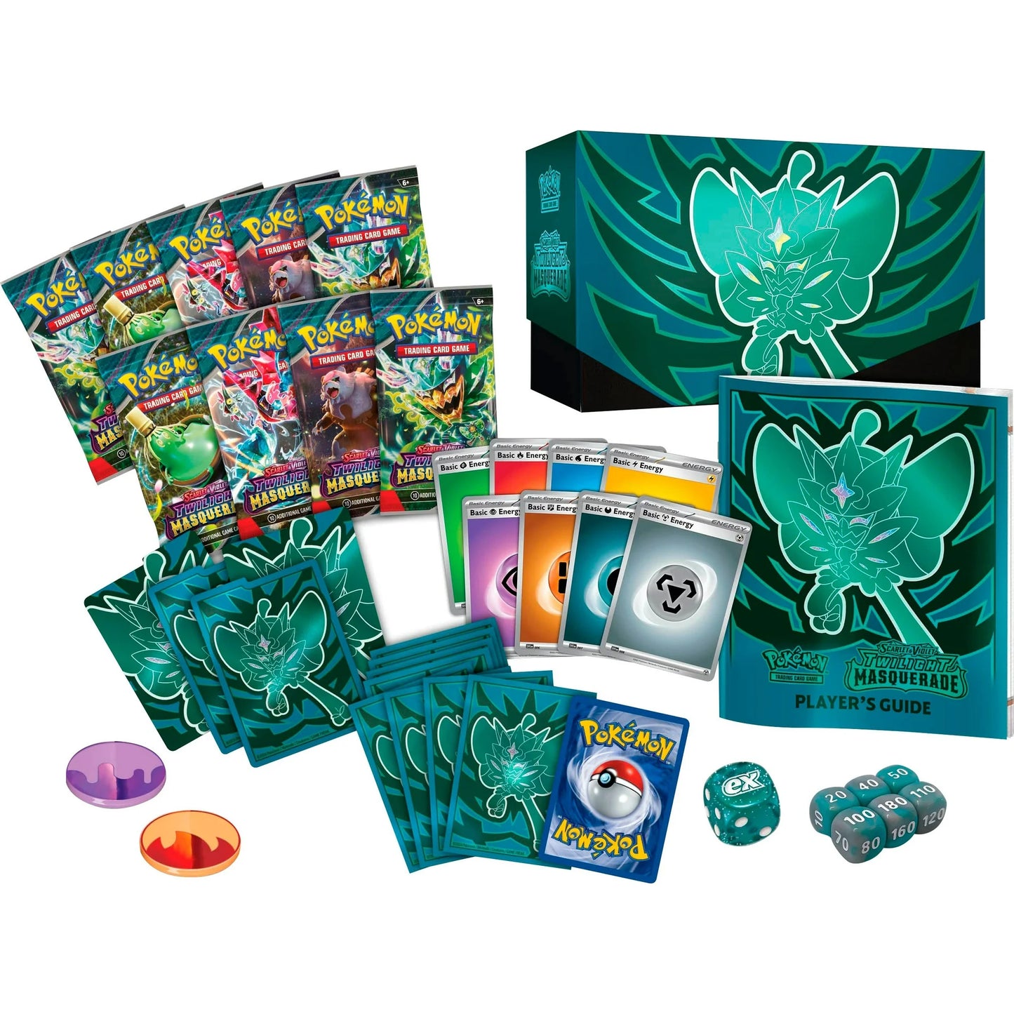 Pokémon Trading Card Game: Scarlet & Violet— Twilight Masquerade Elite Trainer Box