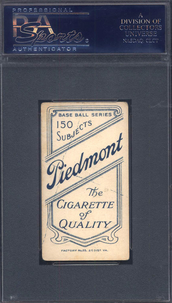 T206 Ty Cobb Bat On Shoulder Detroit PSA 4 Piedmont Back Well Centered