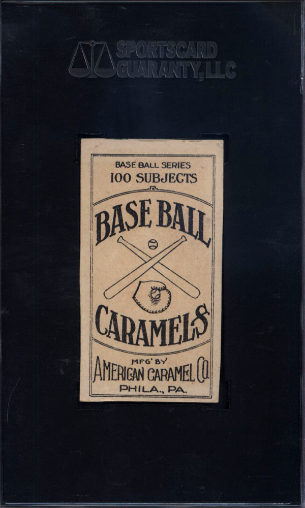 1909-11 E90-1 Joe Tinker SGC Authentic American Caramel Back