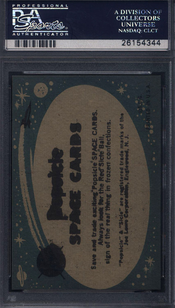 1963 Topps Astronauts Popsicle Back #28 2ND U. S. Spaceman PSA 9 pop 3