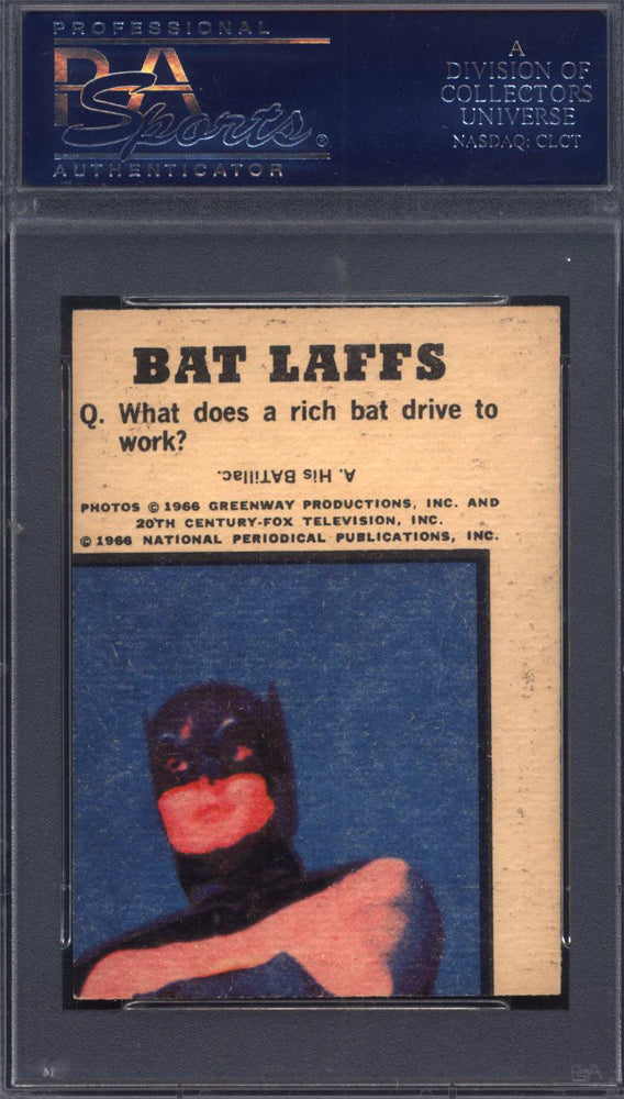 1966 A&BC Batman Color Bat Laffs #21 Batman PSA 8 pop 1 (None Higher)