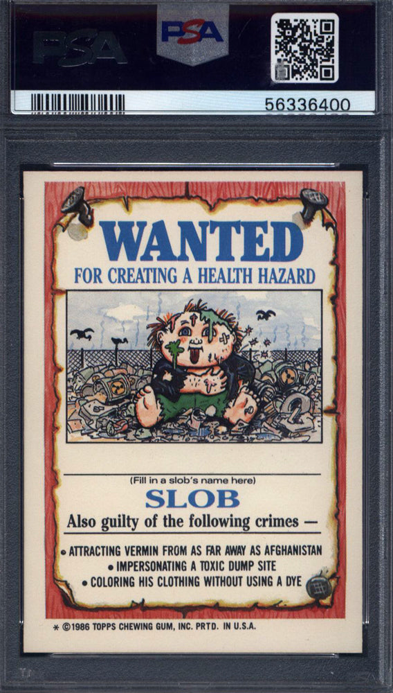 1986 Topps Garbage Pail Kids Stickers #99a Beaky Becky PSA 10