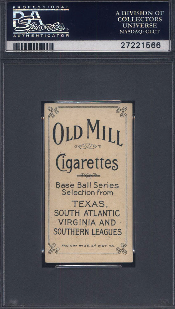 T206 Juan Violat Viola Southern League Jacksonville PSA 5 Old Mill Back