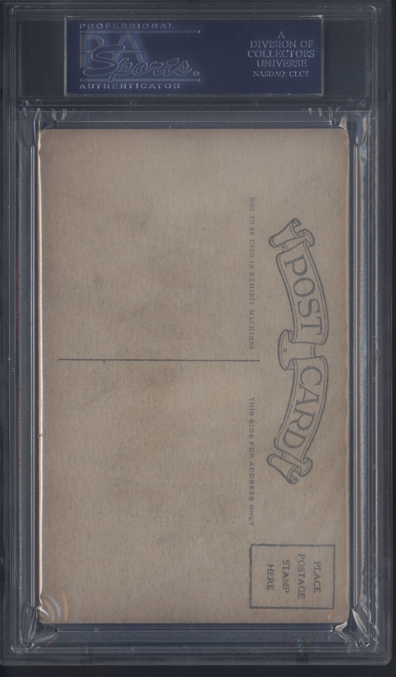 1926-29 Exhibits Postcard Back Ty Cobb Athletics PSA 4