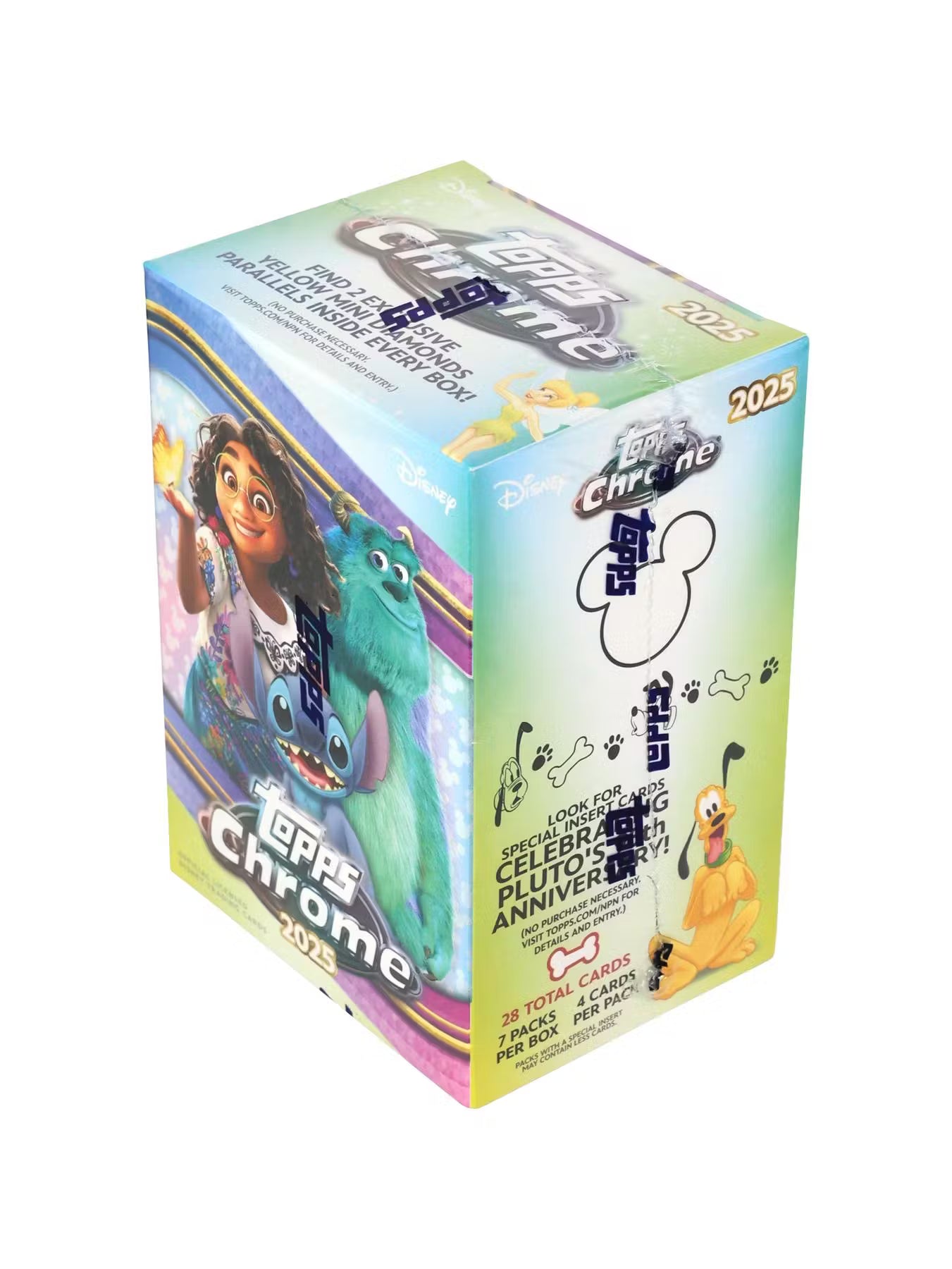 2025 Disney Topps Chrome 7-Pack Blaster Box