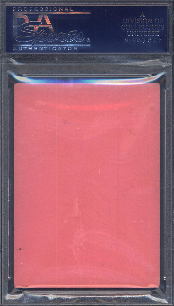 1961 7-11 #30 Checklist PSA 4