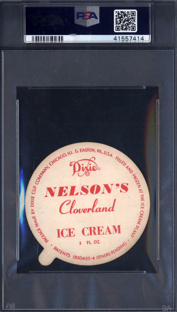 1952 Dixie Cup Nelsons Ice Cream Forrest Tucker PSA 8