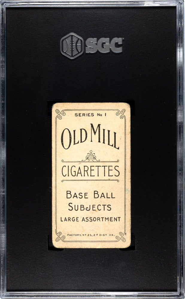 1910 T210 Old Mill Cigarettes Series 1 Reynolds Savannah SGC 2.5