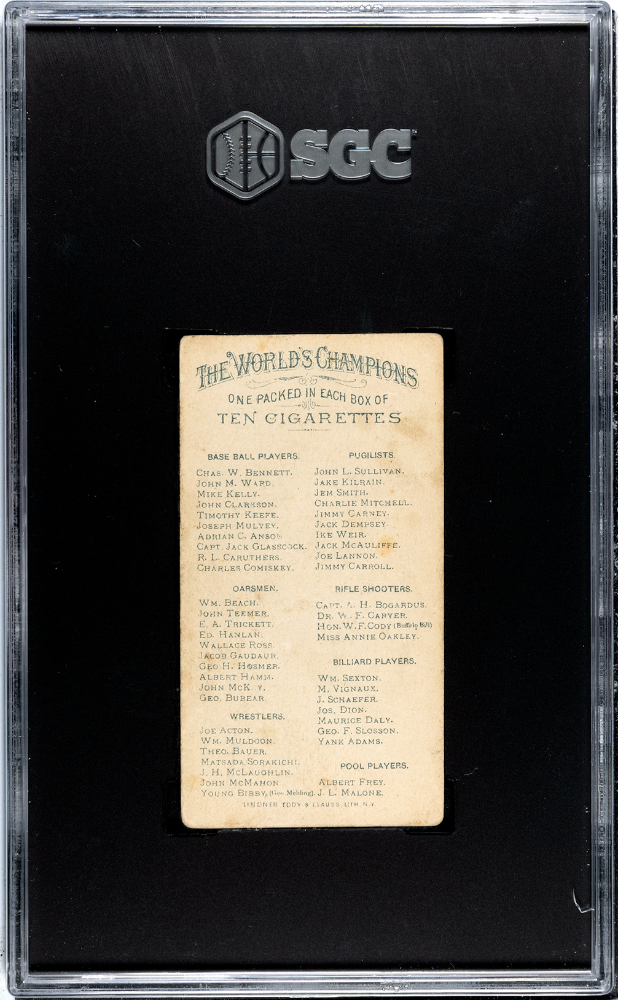1887 N28 Allen & Ginter John Ward SGC 3