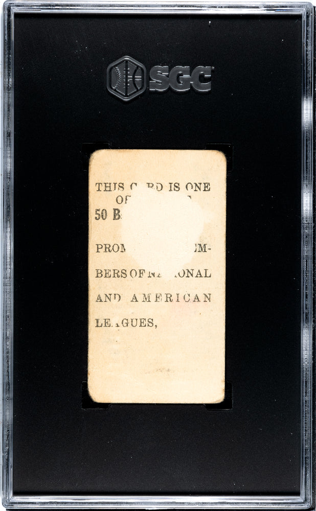 1909 E101 Set of 50 Fred Jacklitsch Philadelphia SGC 1