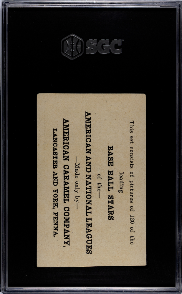 1922 E120 American Caramel Eppa Rixey Cincinnati SGC Authentic