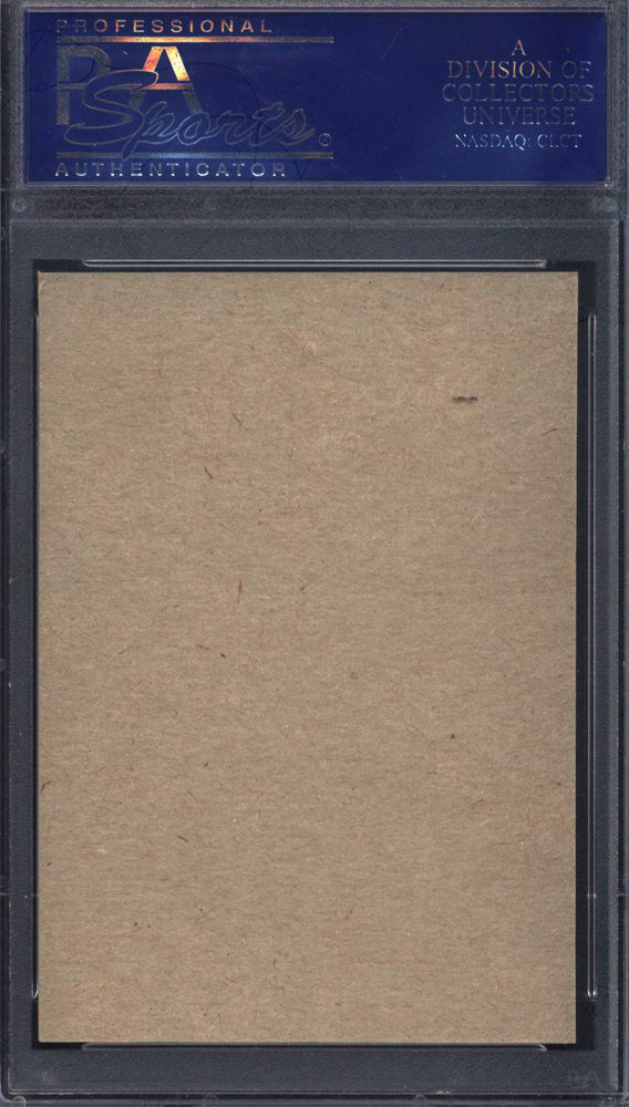 1963 Post Cereal #153 Del Crandall Hand Cut Braves PSA 8