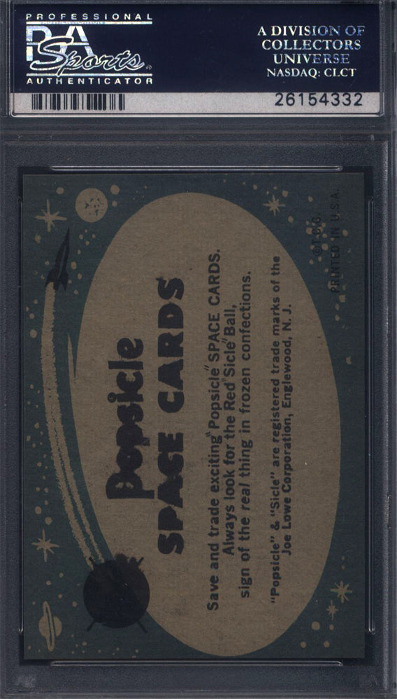 1963 Topps Astronauts Popsicle Back #15 Successful Recovery PSA 9 pop 2