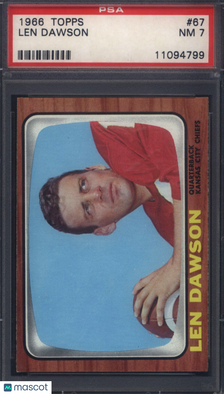 1966-topps-67-len-dawson-chiefs-psa-7-just-collect