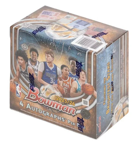 2025/26 Bowman Basketball Hobby Jumbo 8 Box Case