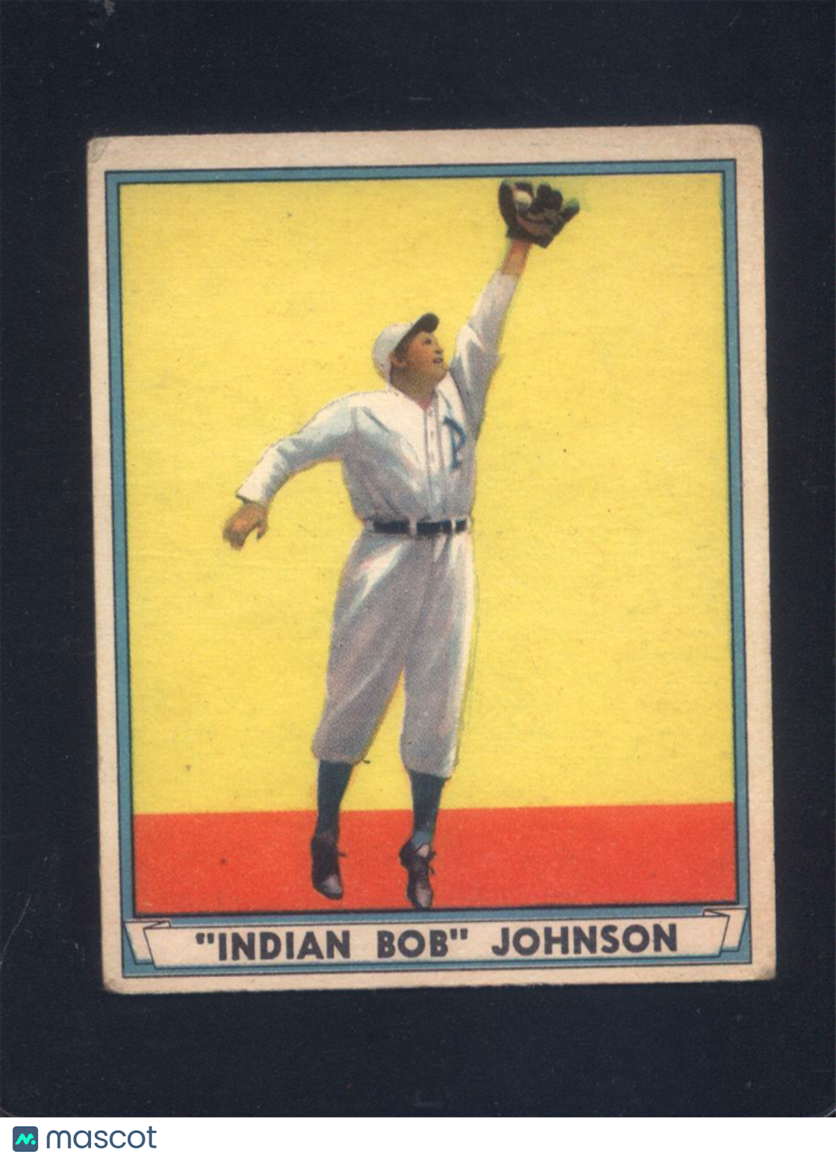 1941 Play Ball #22 Robert "Indian Bob" Johnson Athletics (VG)