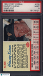 1962 Post Cereal #135 Harvey Kuenn Giants PSA 9