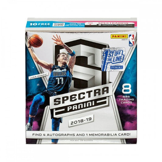 2018-19 Panini Spectra FOTL First Off The Line Basketball Sealed Hobby Box