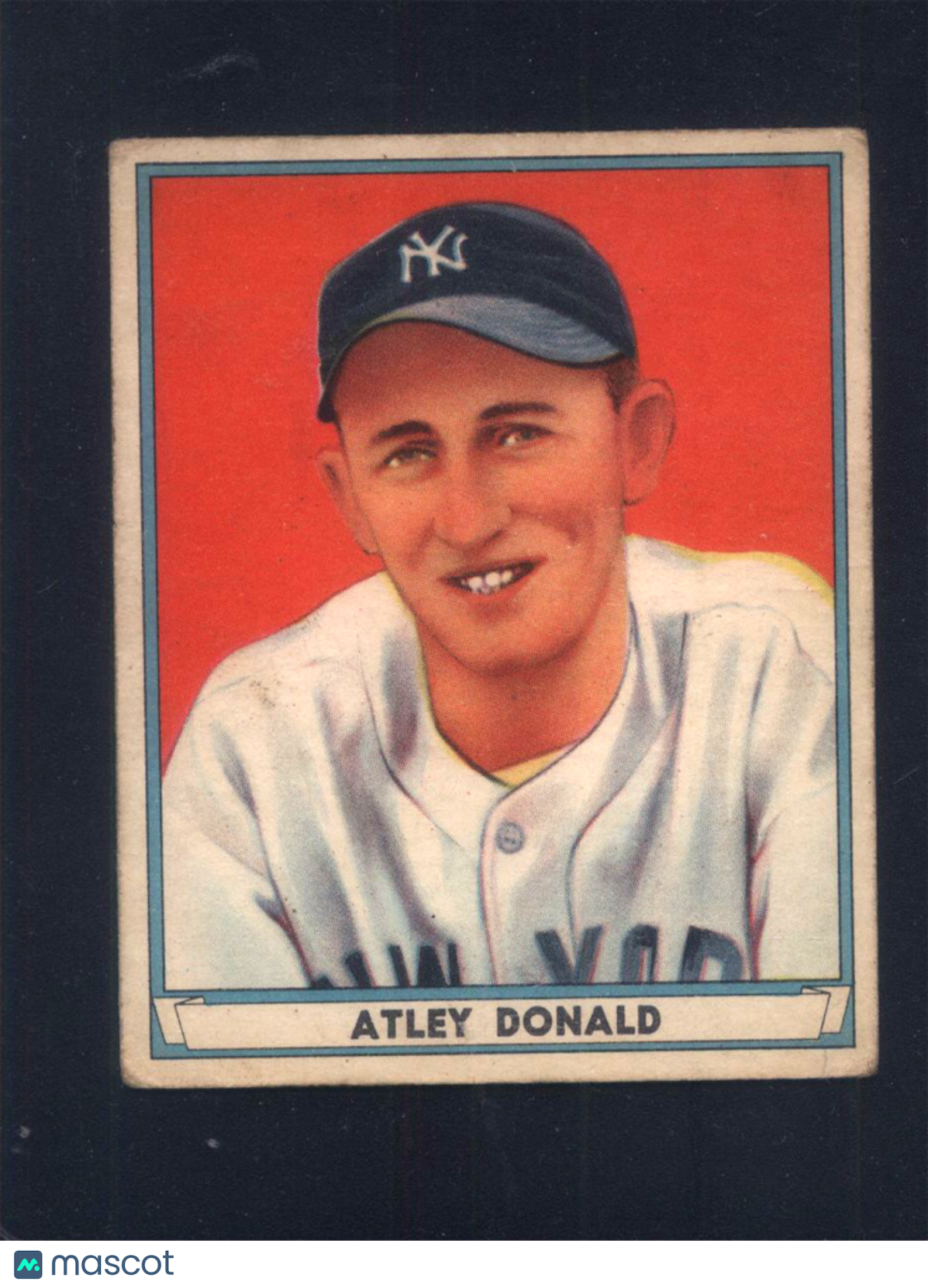 1941 Play Ball #38 Atley Donald Yankees (VG+)