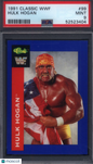 1991 Classic WWF #99 Hulk Hogan PSA 9
