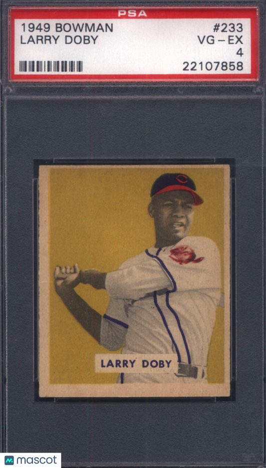 1949 Bowman #233 Larry Doby Indians PSA 4