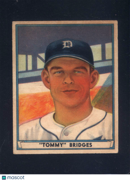 1941 Play Ball #65 Tommy Bridges Tigers (VG/EX)