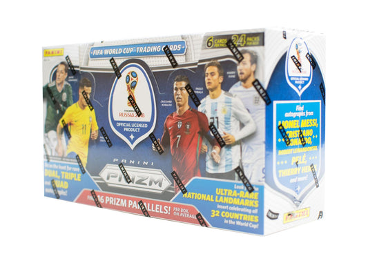 2018 Panini Prizm World Cup Soccer Factory Sealed Hobby Box