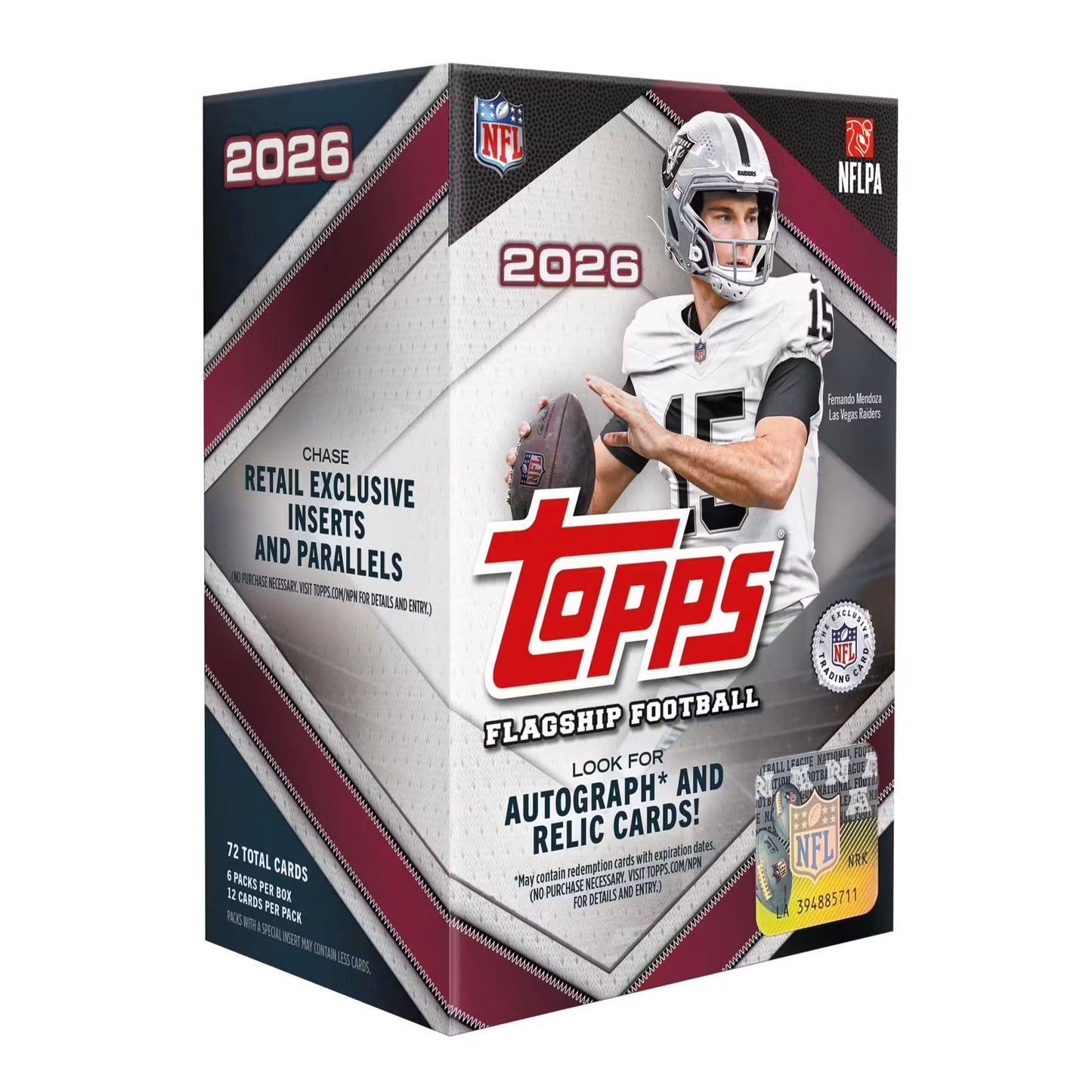 2026 Topps Football Blaster 40 Box Sealed Case (Presell)