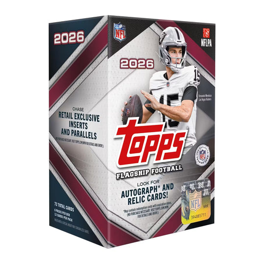 2026 Topps Football Blaster 40 Box Sealed Case