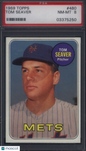 1969 Topps #480 Tom Seaver Mets PSA 8