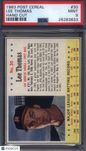 1963 Post Cereal #30 Lee Thomas Hand Cut Angels PSA 9 SP Short Print pop 2