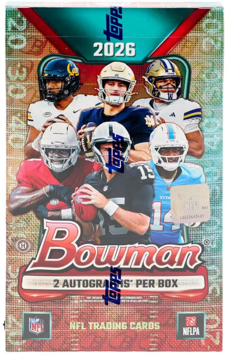 2026 Bowman Football Hobby Factory Sealed Box