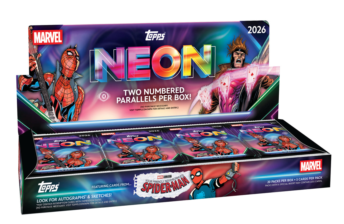 2026 Topps Neon Marvel Hobby Factory Sealed Box