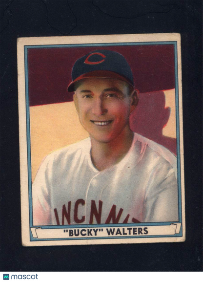 1941 Play Ball #3 William "Bucky" Walters Reds (VG+)