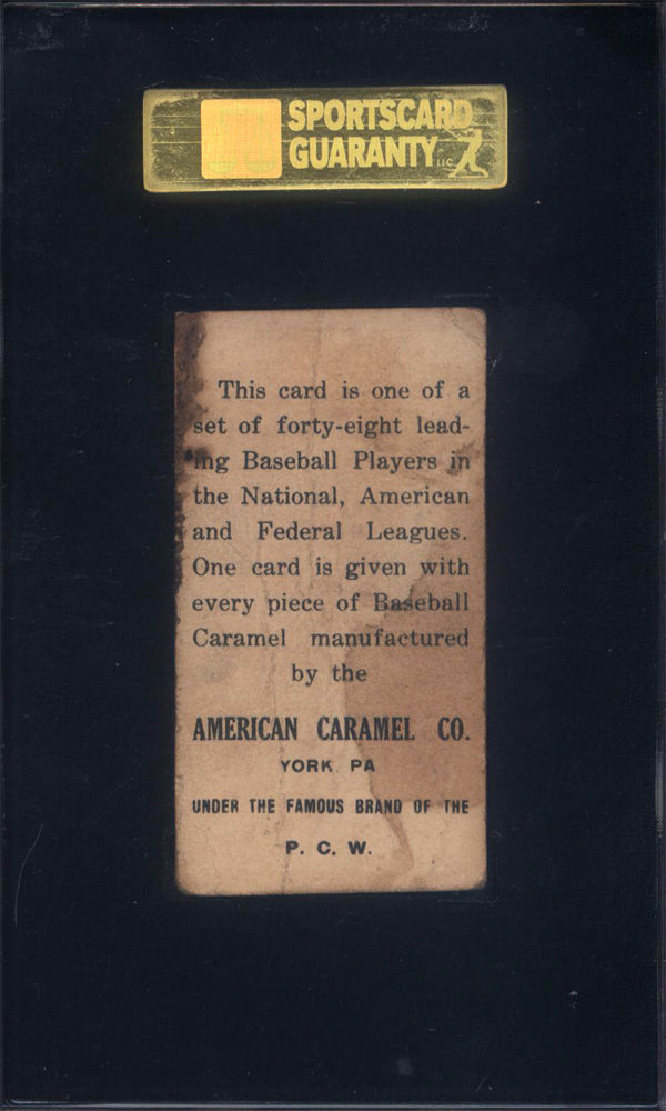1915 E106 American Caramel Nap Lajoie Philadelphia SGC 1