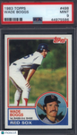 1983 Topps #498 Wade Boggs Rookie HOF Red Sox PSA 9