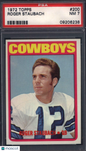 1972 Topps #200 Roger Staubach Rookie HOF Cowboys PSA 7