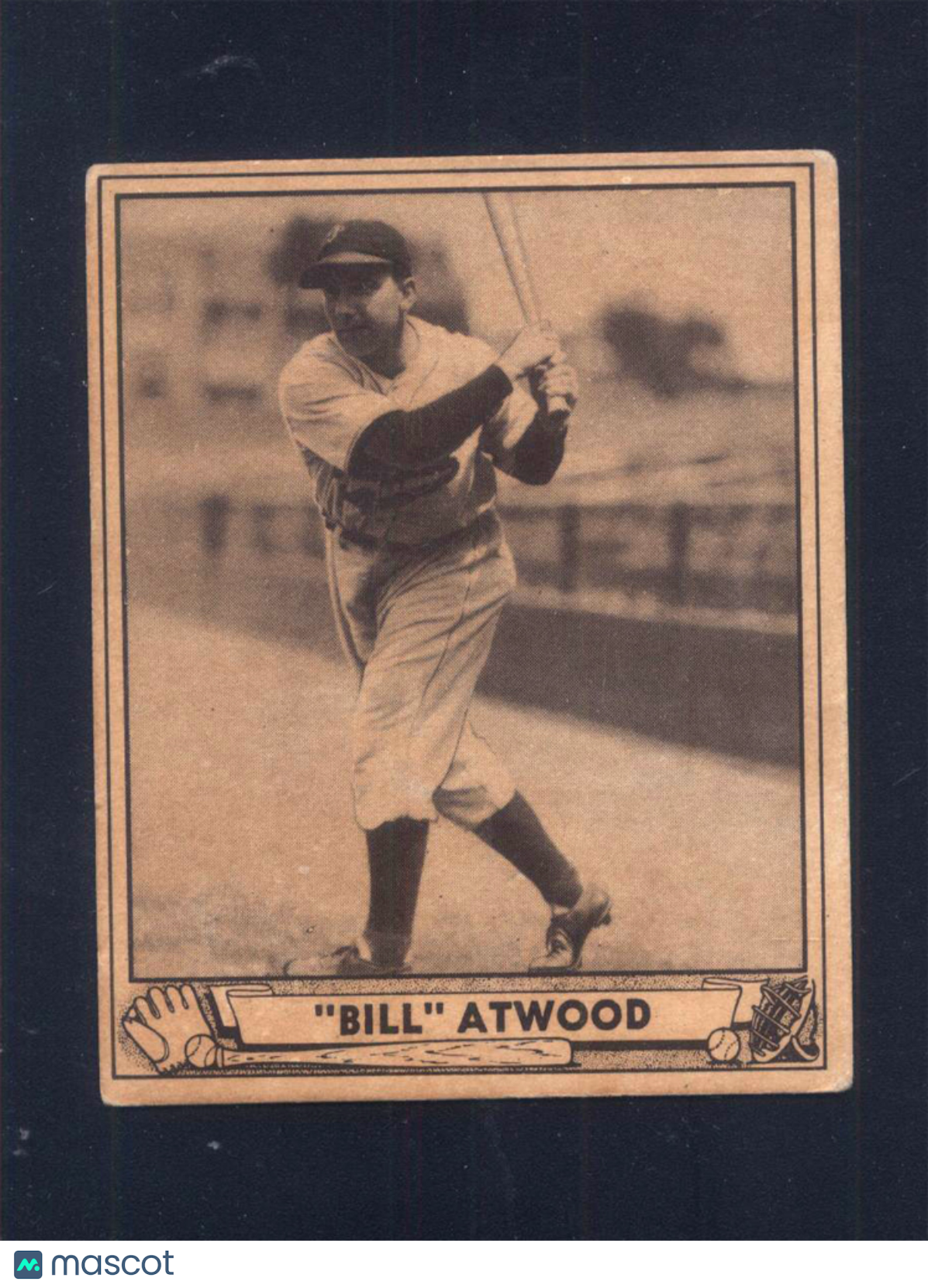 1940 Play Ball #240 Bill Atwood Phillies (VG)