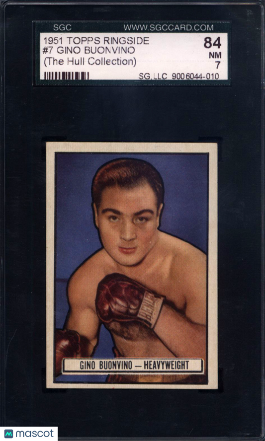 1951 Topps Ringside Boxing #7 Gino Buonvino SGC 7