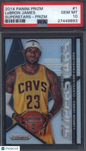 2014 Panini Prizm Superstars #1 LeBron James Cavaliers PSA 10
