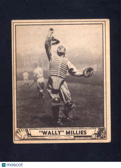 1940 Play Ball #218 Wally Millies Phillies (VG)