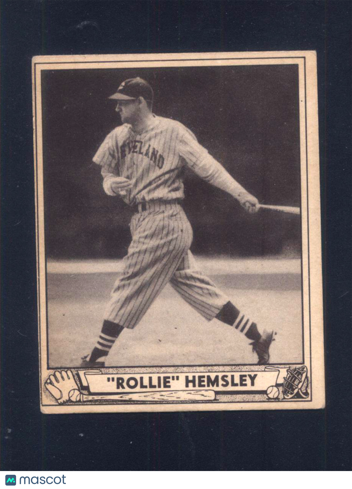 1940 Play Ball #205 Rollie Hemsley Indians (VG)
