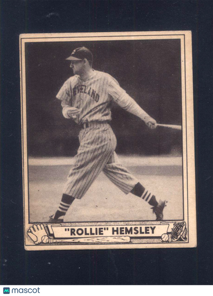 1940 Play Ball #205 Rollie Hemsley Indians (VG)