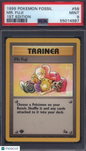 1999 Pokemon Fossil #58 MR. Fuji 1st Edition PSA 9
