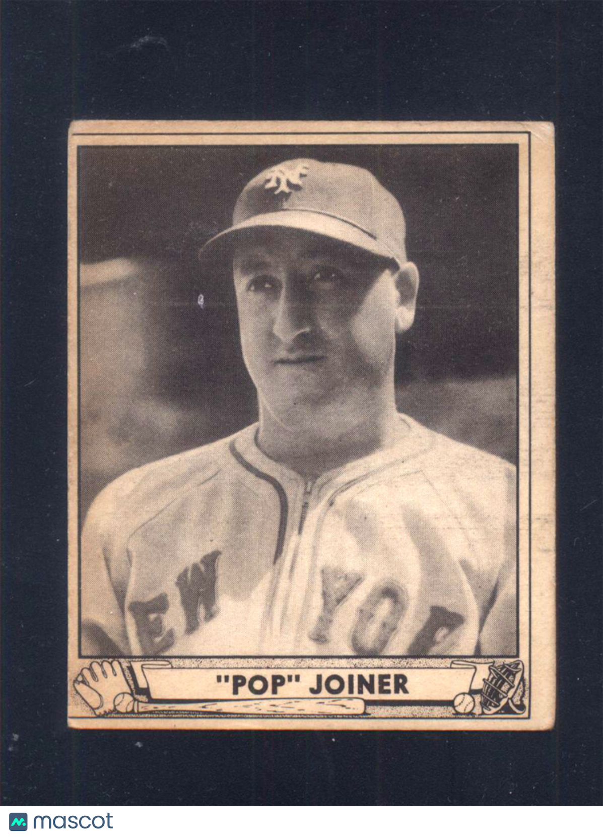 1940 Play Ball #211 Pop Joiner Giants (GD)