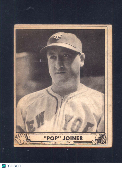 1940 Play Ball #211 Pop Joiner Giants (GD)
