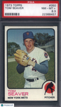 1973 Topps #350 Tom Seaver Mets PSA 8.5 Well Centered