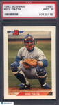 1992 Bowman #461 Mike Piazza Rookie HOF PSA 9
